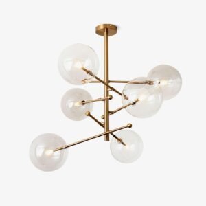 Modern Bubble Cluster Chandelier Dining Room