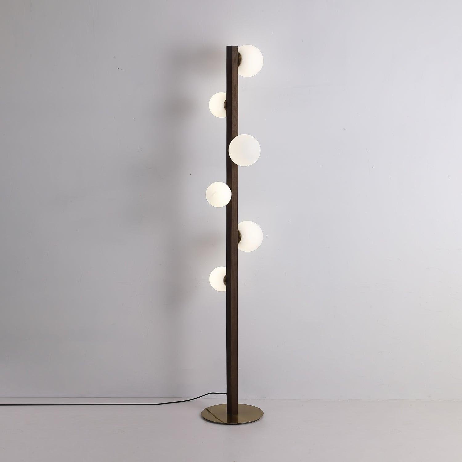 Modern Orbital Pole Floor Lamp Study Room 3