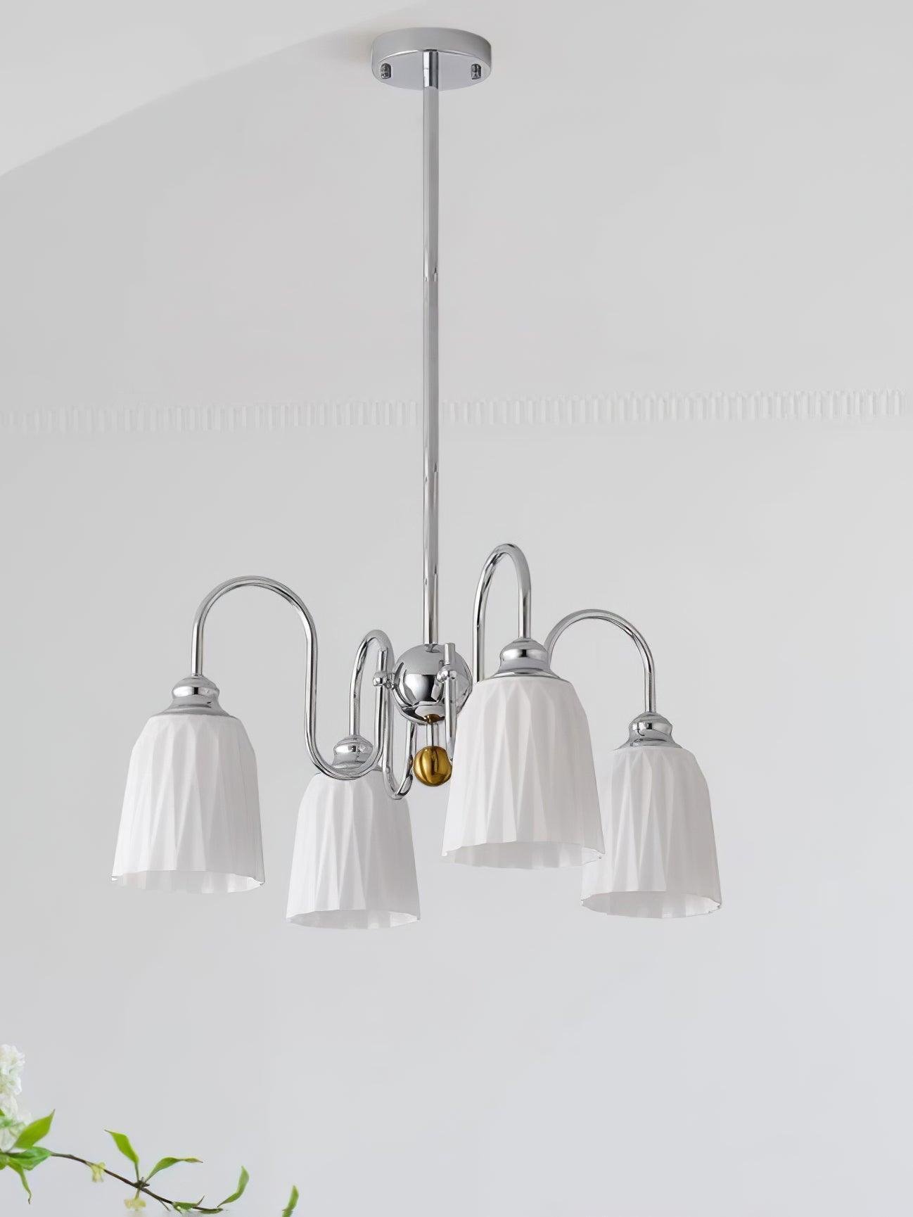 Art Deco Pleated Elegance Light Cafe 3