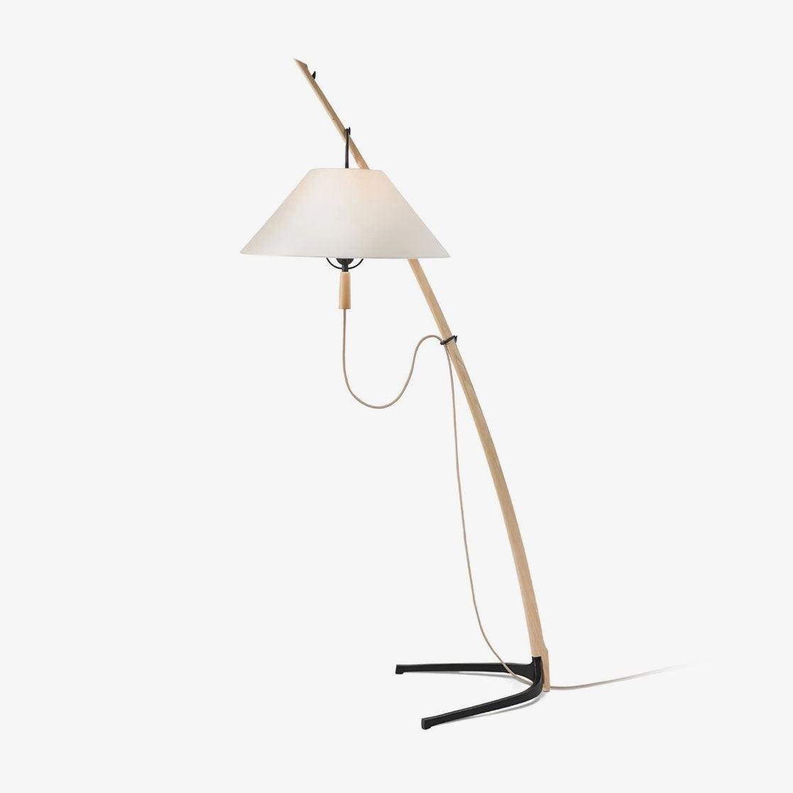 Artistic Fishing Rod Floor Lamp Living Room