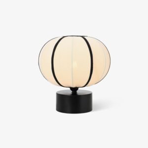 Contemporary Lantern Sphere Table Lamp Living Room