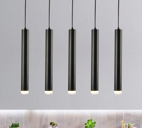Helgi Modern Hanging Rods Pendant Light - Image 11