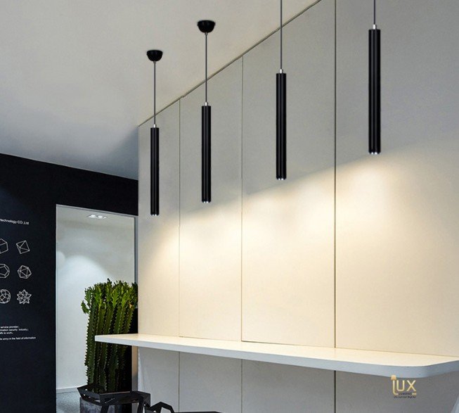 Helgi Modern Hanging Rods Pendant Light - Image 5