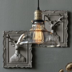 Industrial Bell Dome Pendant Light Dining Room