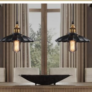 Industrial Gramophone Blossom Pendant Kitchen