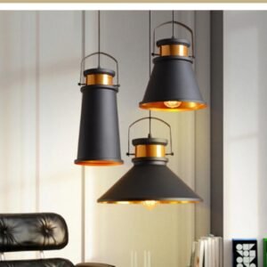 Industrial Pots Pan Pendant Light Dining Room