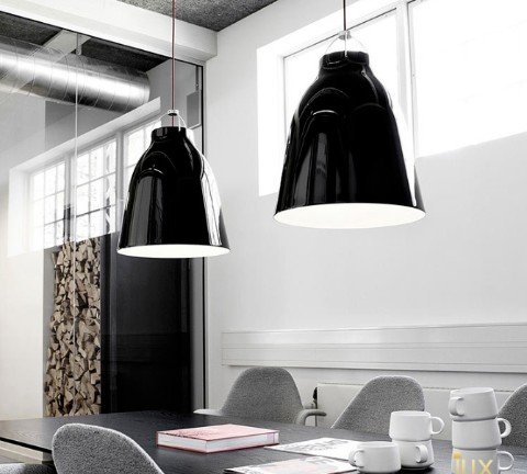 Ingi Modern Glossy Bell Pendant Light - Image 2