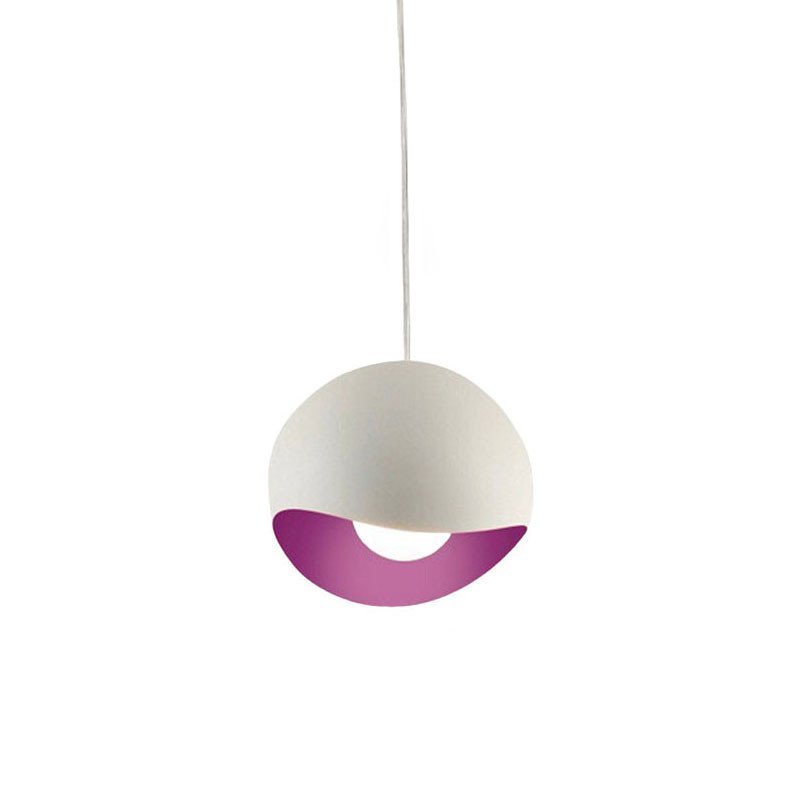 Kalla Modern Half-Moon Sphere Pendant Light