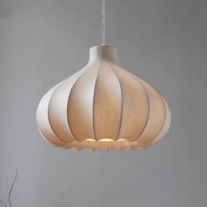 Minimalist Lantern Blossom Pendant Dining Room
