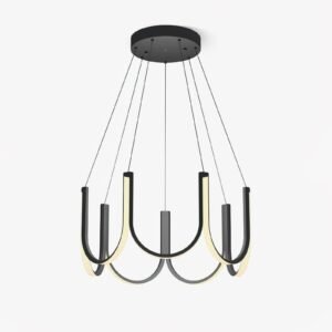 Modern Archway Elegance Chandelier Dining Room