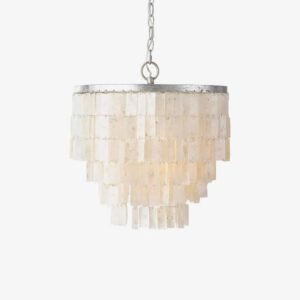 Modern Cascading Shells Pendant Light Living Room