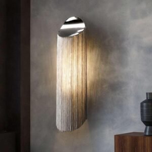 Modern Chain Cascade Wall Light Living Room