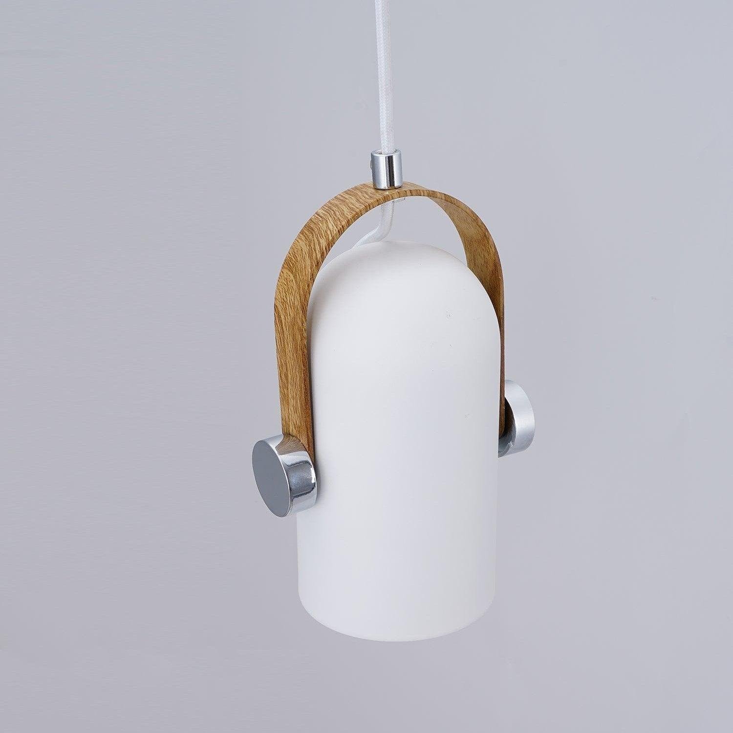Modern Curved Cylinder Pendant Light Commercial 2