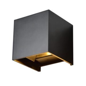 Modern Geometric Cube Wall Light Outdoor
