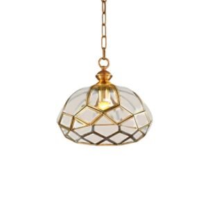 Modern Geometric Jewel Pendant Light Dining Room