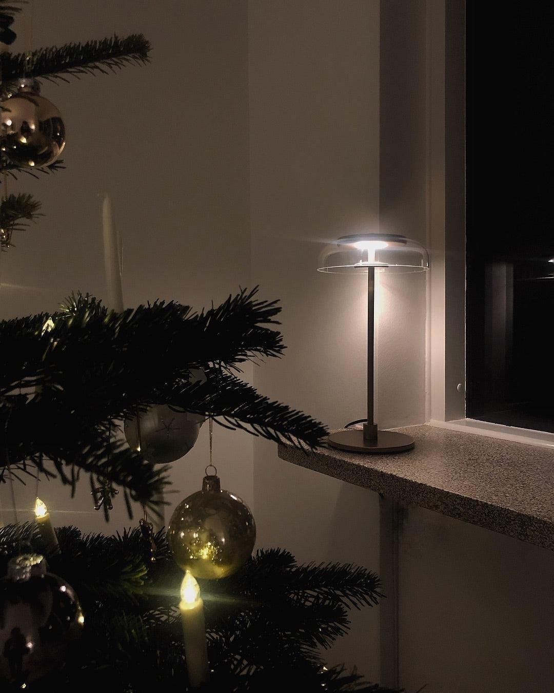 Modern Golden Halo Table Lamp Commercial 2