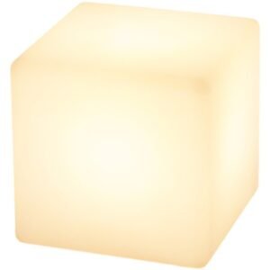 Modern Illuminated Cube Table Lamp Living Room
