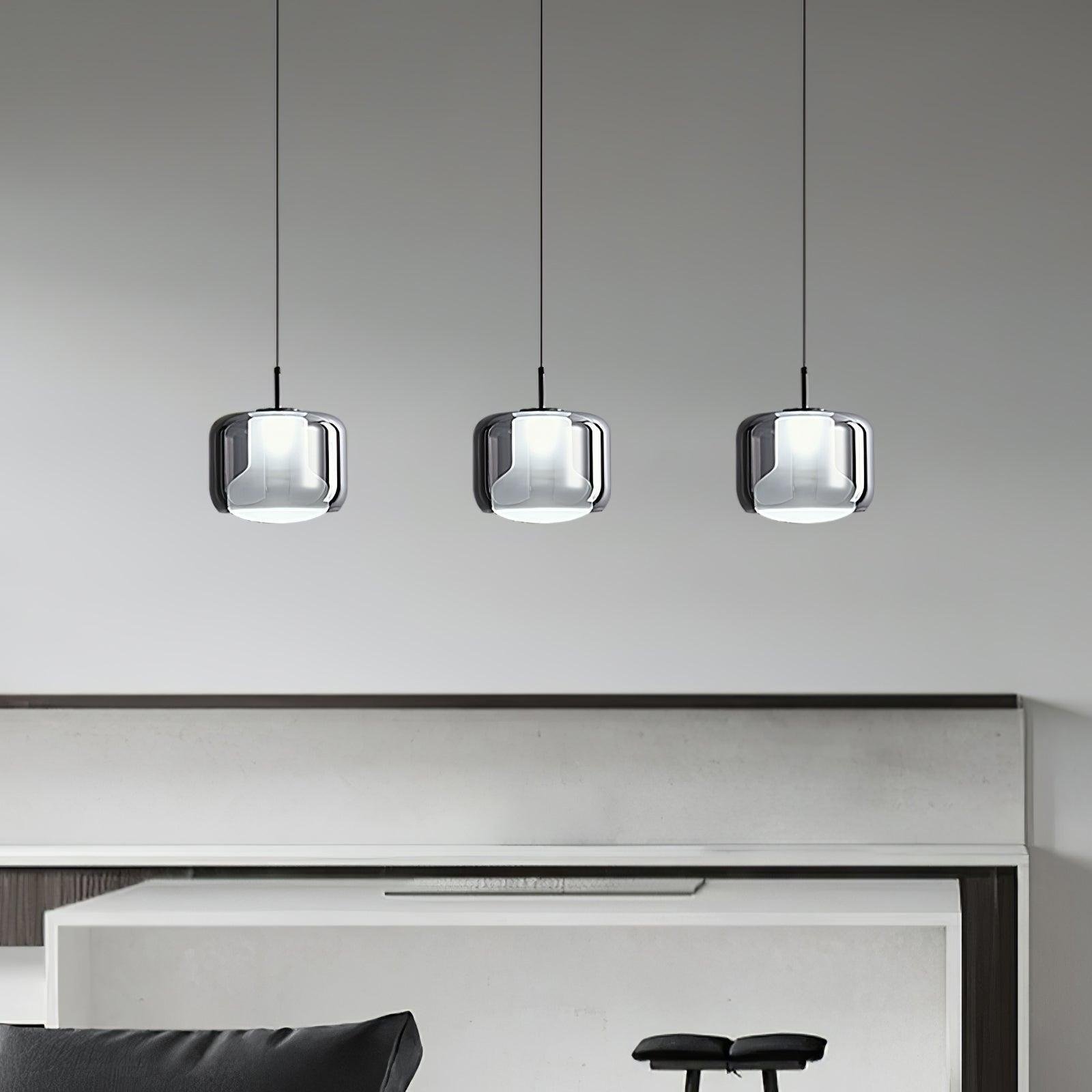 Modern Lantern Bell Pendant Light Bedroom