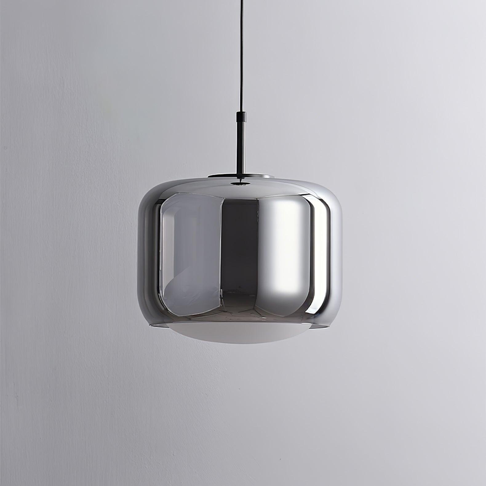 Modern Lantern Bell Pendant Light Entryway