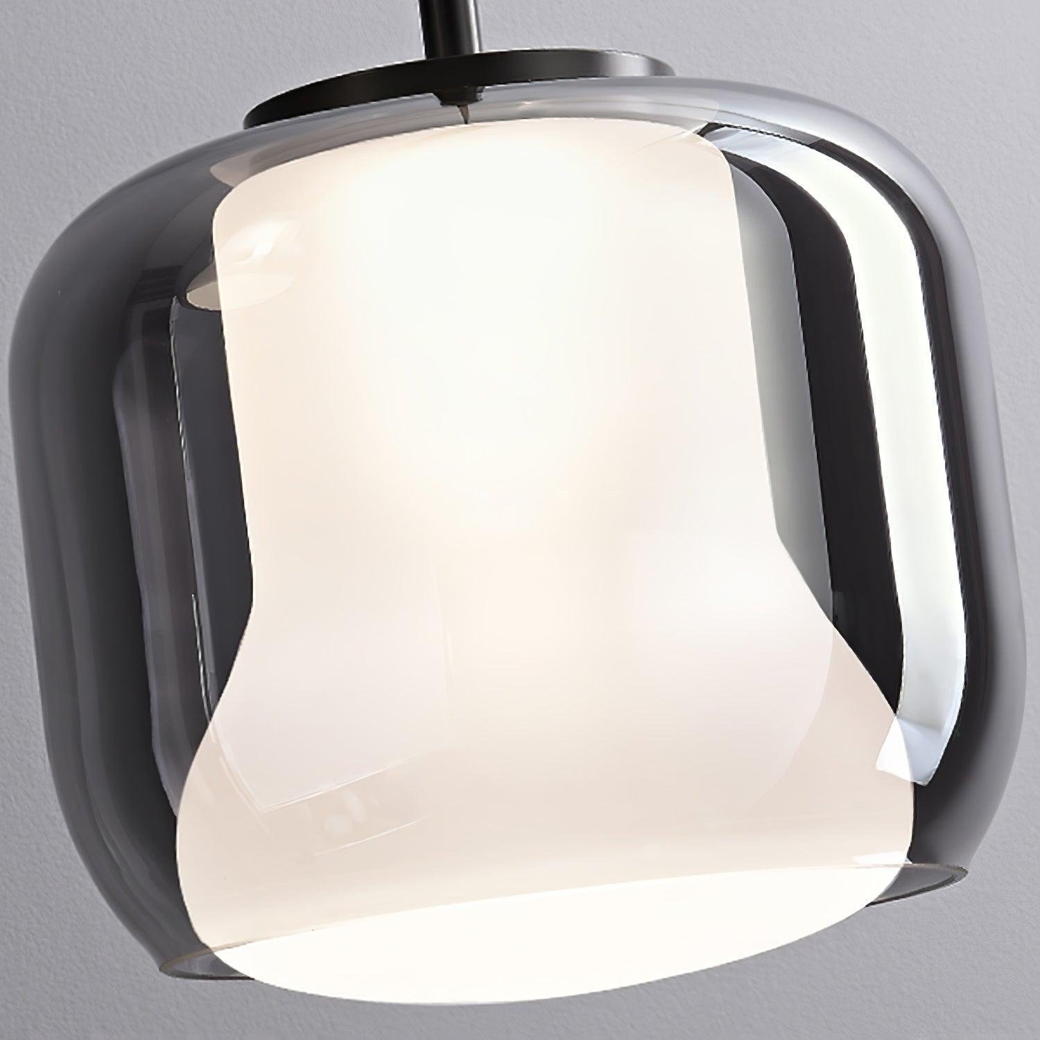 Modern Lantern Bell Pendant Light Hallway 2