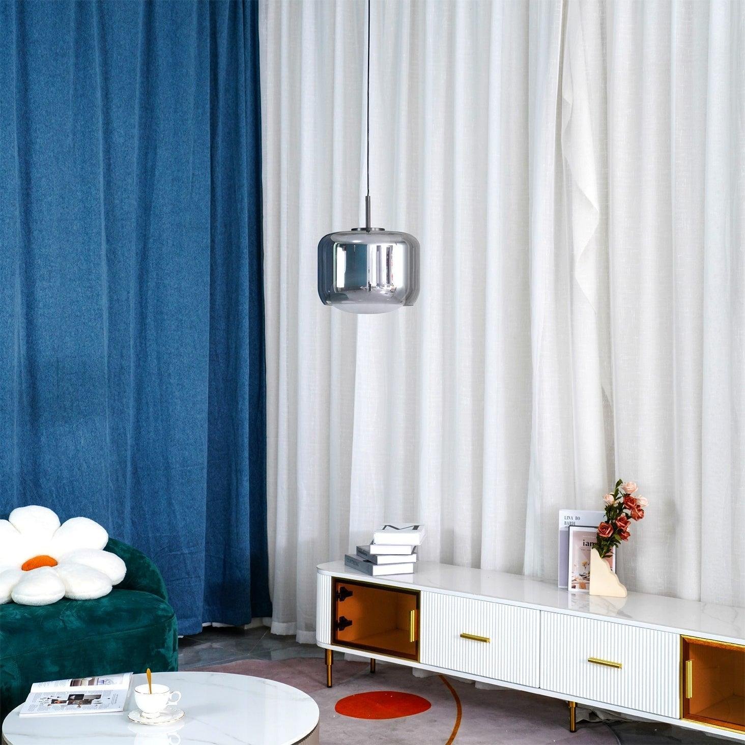 Modern Lantern Bell Pendant Light Office