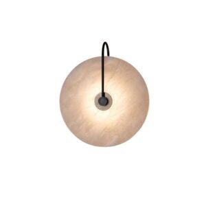 Modern Marble Sphere Wall Light Bedroom