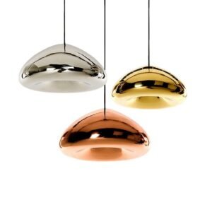 Modern Molten Capsule Pendant Living Room