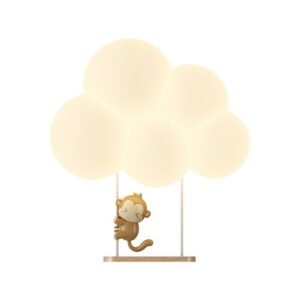 Modern Playful Cloud Wall Light Bedroom