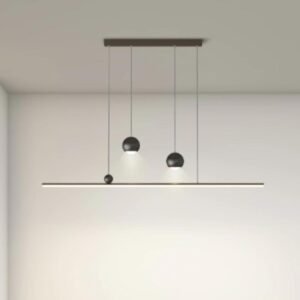 Modern Sculptural Sphere Pendant Light Kitchen