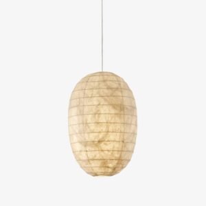 Modern Silk Cocoon Pendant Light Living Room