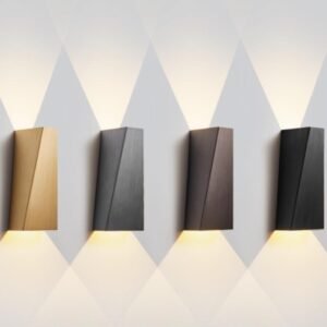 Modern Sleek Shard Wall Light Bedroom