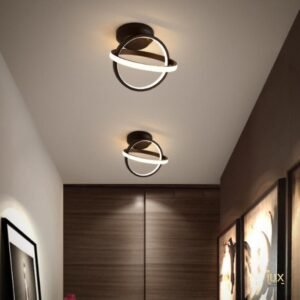 Modern Spherical Orbit Ceiling Light Hallway