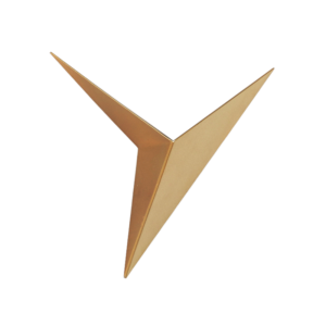 Modern Triple Boomerang Wall Light Living Room