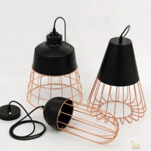 Modern Wire Cage Pendant Light Kitchen