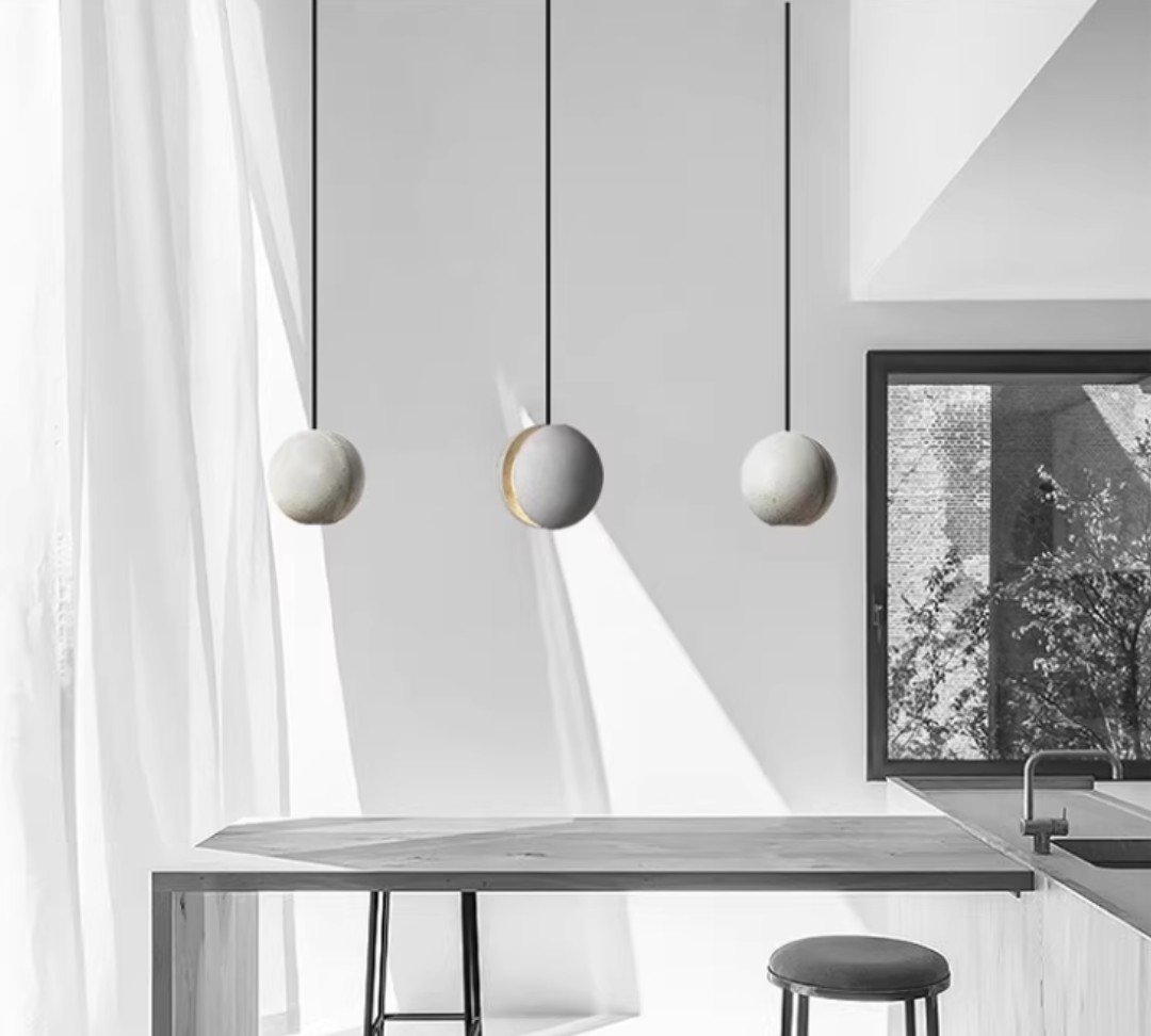 Narda Minimalist Celestial Orbs Pendant Light - Image 2