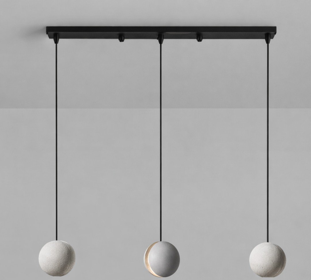 Narda Minimalist Celestial Orbs Pendant Light - Image 5