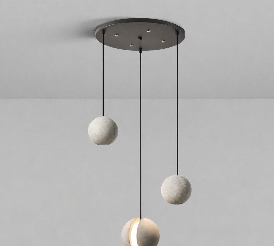Narda Minimalist Celestial Orbs Pendant Light - Image 6