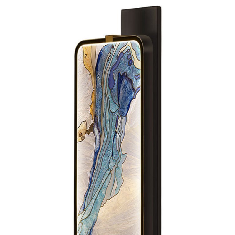 Nari Modern Watercolor Canvas Wall Lights