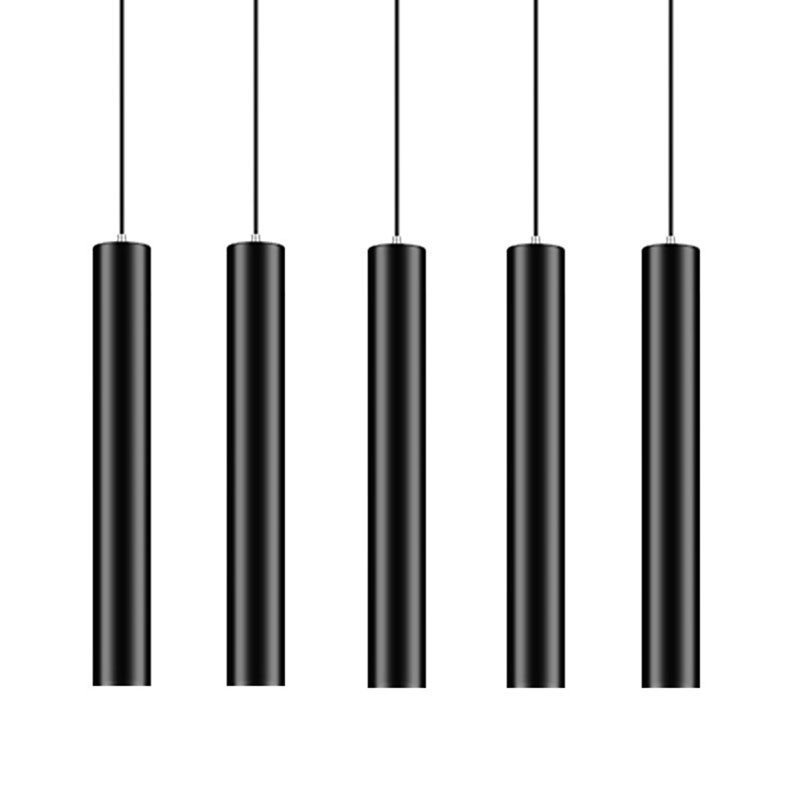 Onra Modern Sleek Cylinder Pendant Light