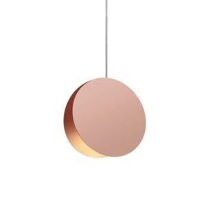 Scandinavian Floating Disk Pendant Light Dining Room