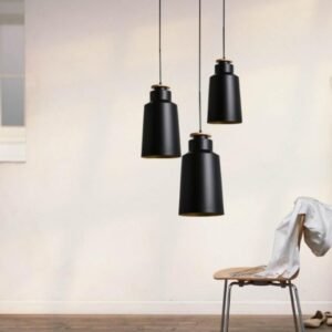 Scandinavian Geometric Trio Pendant Light Dining Room