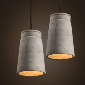 Scandinavian Inverted Bucket Pendant Light Kitchen