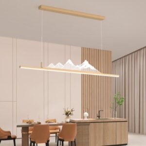 Scandinavian Mountain Ridge Pendant Light Kitchen