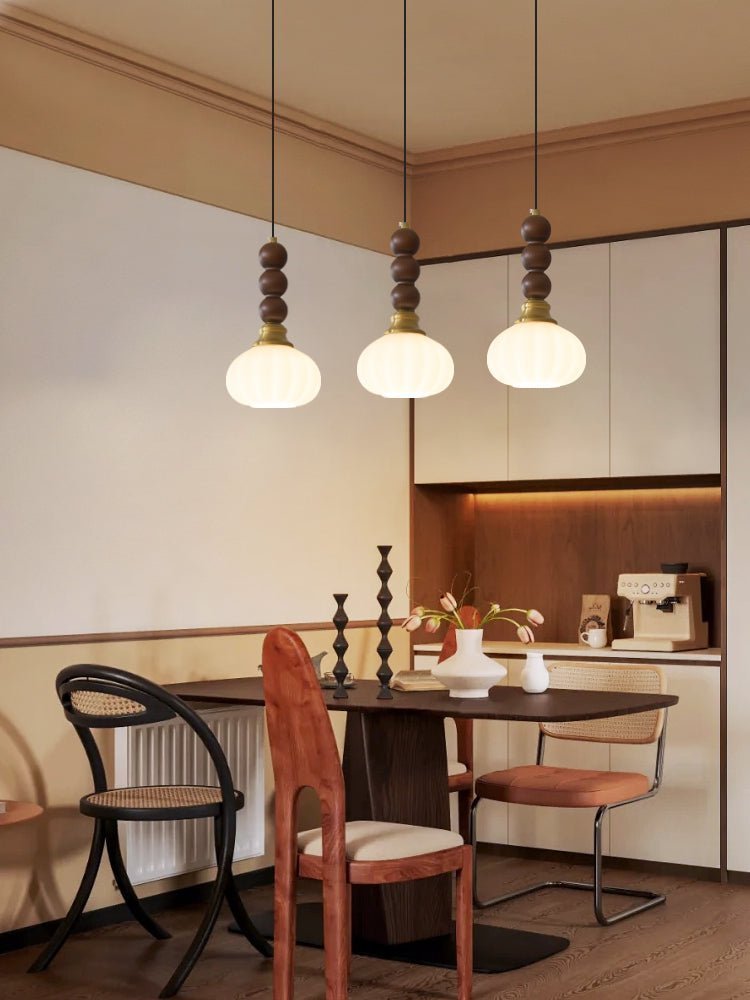 Scandinavian Petal Drop Pendant Light Bedroom 2