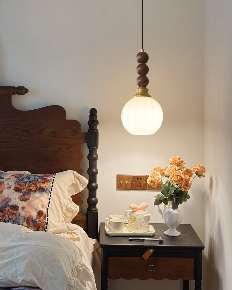 Scandinavian Petal Drop Pendant Light Childrens Room