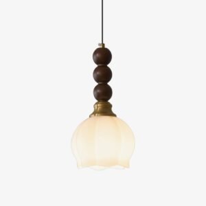 Scandinavian Petal Drop Pendant Light Dining Room