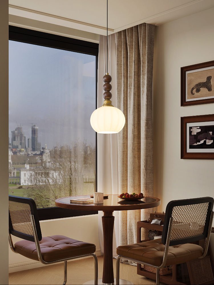 Scandinavian Petal Drop Pendant Light Living Room 2