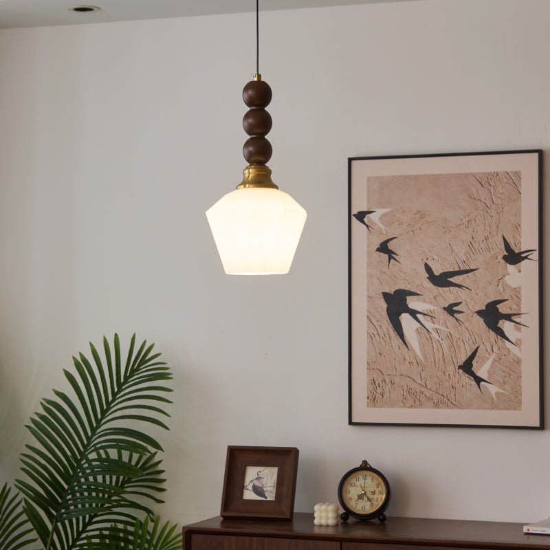 Scandinavian Petal Drop Pendant Light Office 2