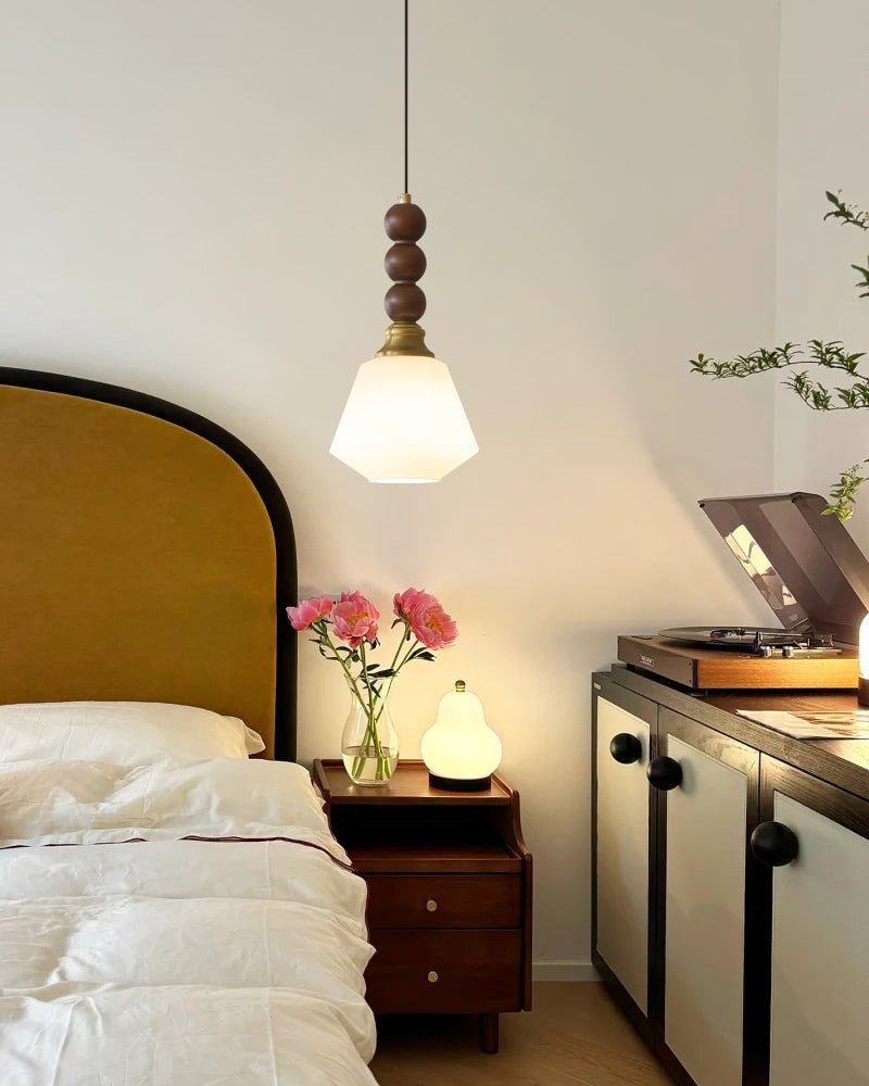 Scandinavian Petal Drop Pendant Light Outdoor