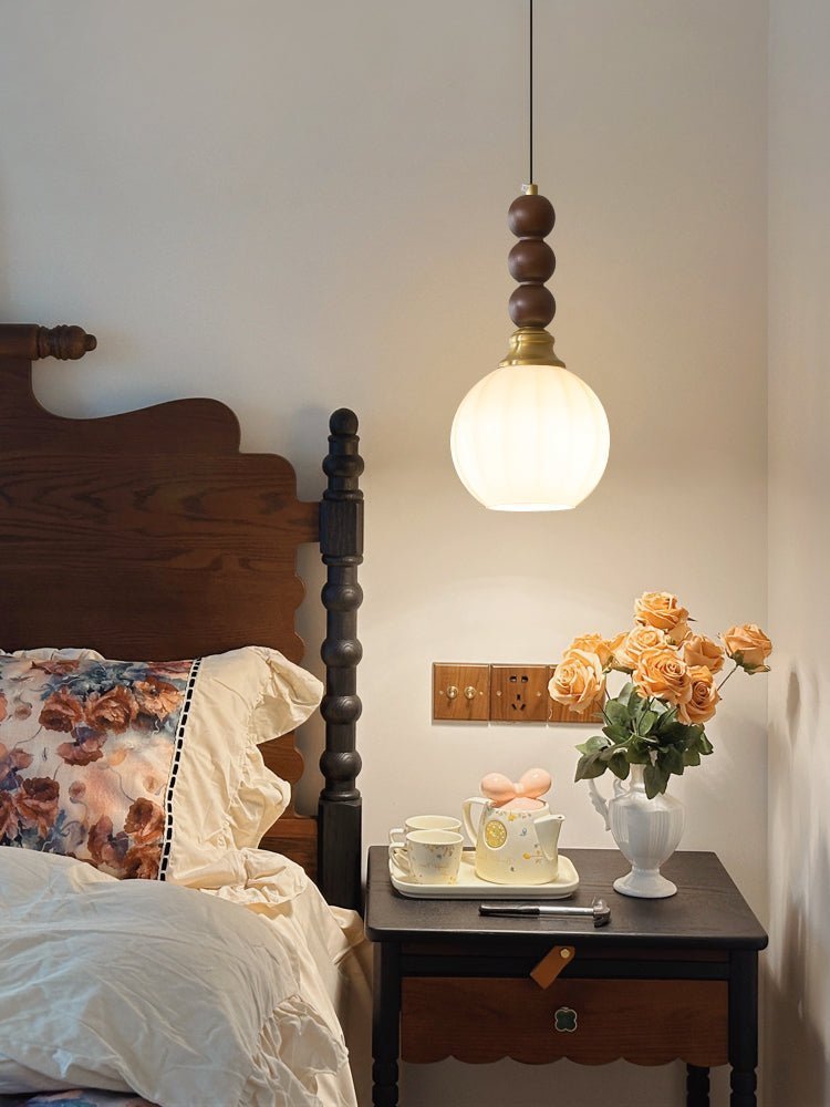 Scandinavian Petal Drop Pendant Light Outdoor Spaces